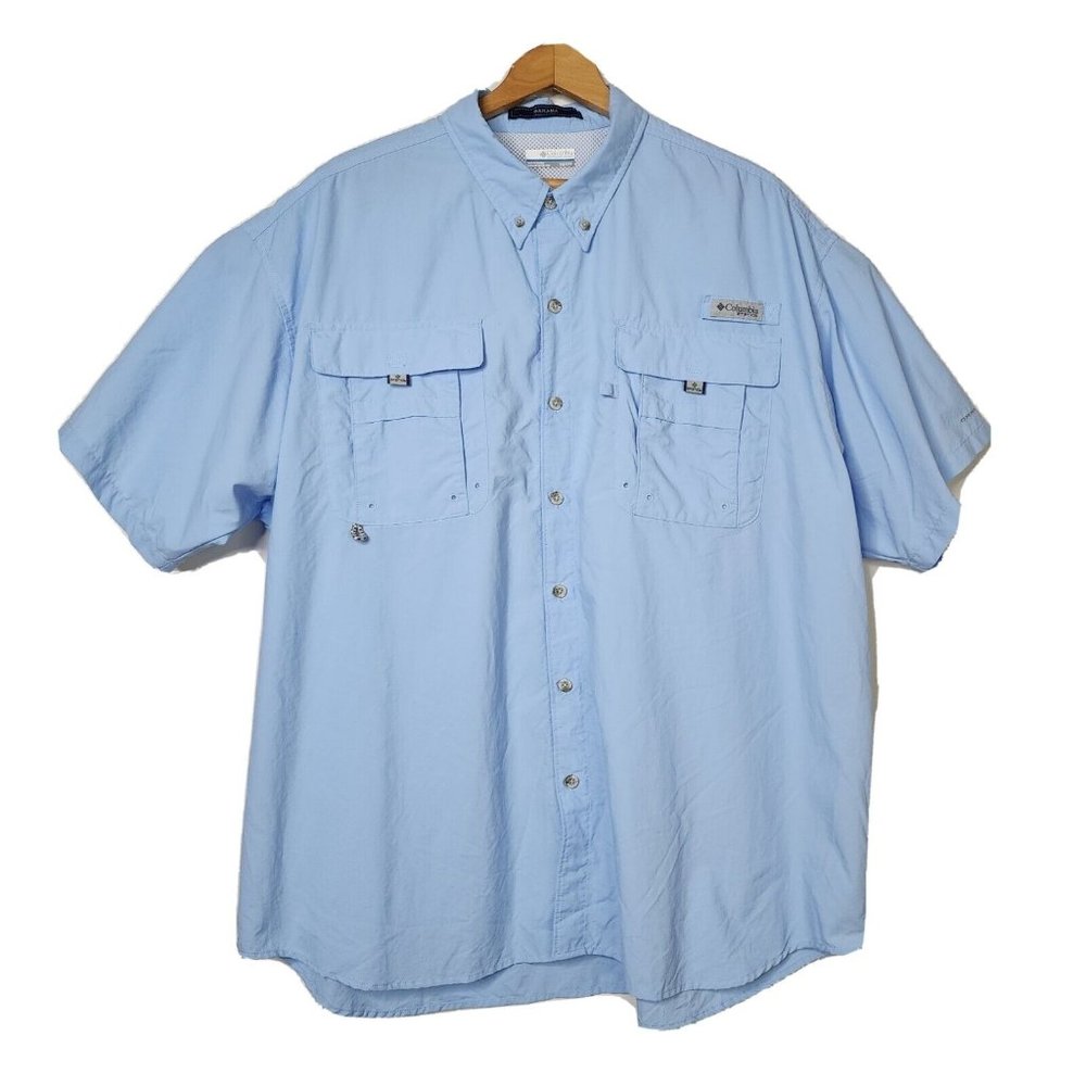 Columbia PFG Bahama Vented Cape Fishing Shirt - Men's 2XL